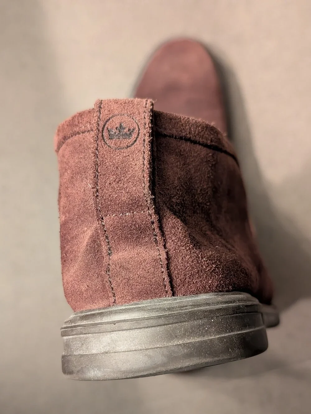 Peter Millar Men's Brown Suede Slip-On Casual Shoes Size 10
